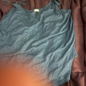 Women’s Sleeveless Tank Top - Blue by Unknown Brand